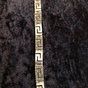 Sterling marcasite bracelet